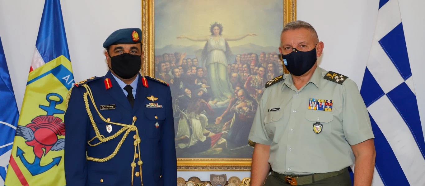 Α/ΓΕΕΘΑ Κ.Φλώρος: Συναντήθηκε με τον ακόλουθο Άμυνας των ΗΑΕ